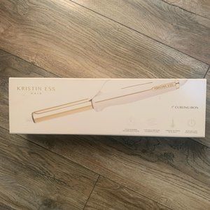 NEW KRISTIN ESS HAIR TITANIUM CURLING IRON 1"